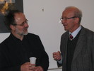 Bódis Tamás és Hollai Keresztély orgonaművészek az orgonista találkozón 2009-ben