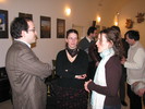 Gesztesi Tóth László, Mali Katalin és Jean Klára - a 2001-ben végzett évfolyam hallgatói az orgonista találkozón 2009-ben